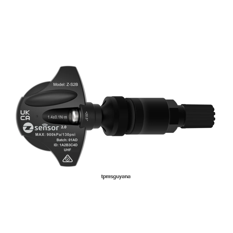 Honda OE Replacement TPMS Sensor - OE P/N 42753SWA315, 42753SWA316 Freq 315Mhz 0D64F1071 - TPMS Sensor Tool Metal Valve Stem - Black